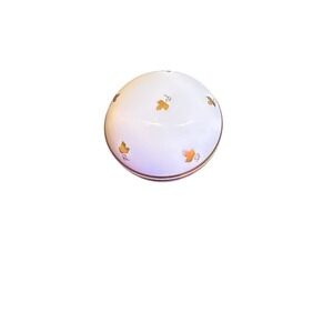 Augarten Wien Gold Ivy Porcelain Trinket Box